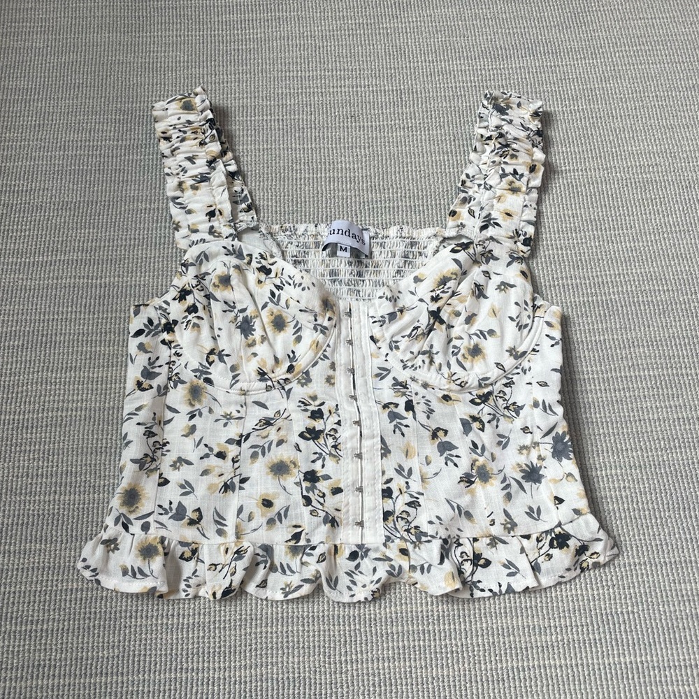 Floral Sunday Soho Top